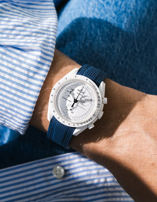 Rubber Strap for Omega X Swatch MoonSwatch Mission to The Moonphase