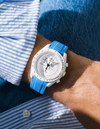 Rubber Strap for Omega X Swatch MoonSwatch Mission to The Moonphase