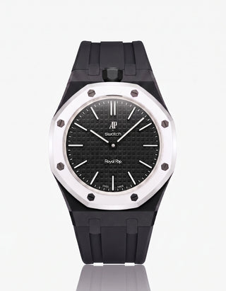 combo::black::rubber-strap-for-ap-x-swatch-royal-pop-black