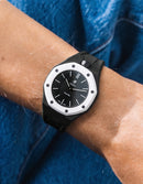 Rubber Strap & Case For AP x Swatch Royal Pop Ocho Negro Rubber Strap & Case For AP x Swatch Royal Pop Ocho Negro