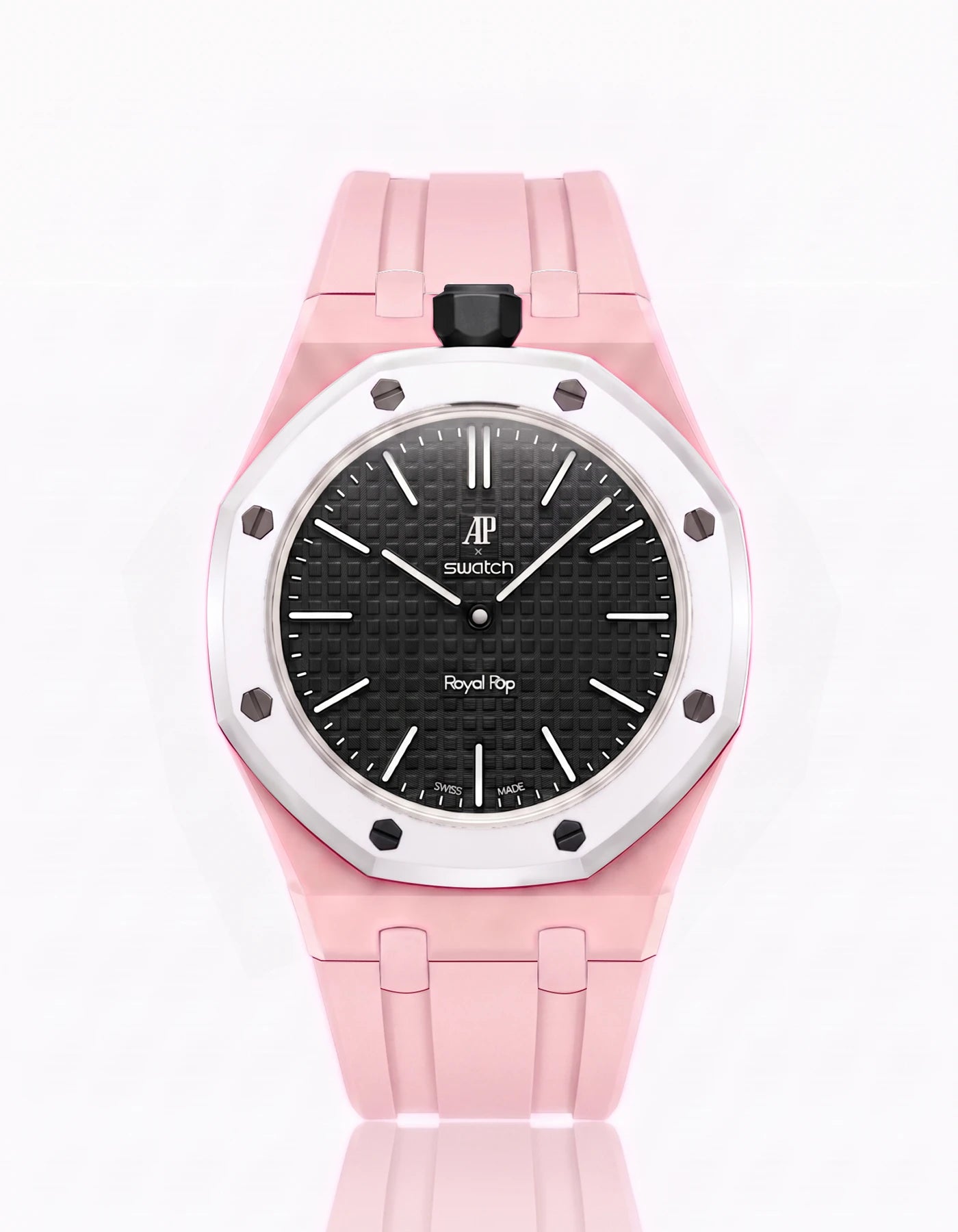 combo::pink::rubber-strap-for-ap-x-swatch-royal-pop-pink