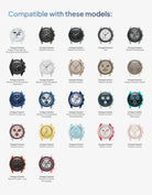 Strap For Omega x Swatch MoonSwatch compatible with these models