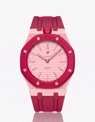 combo::pink::rubber-strap-for-ap-x-swatch-royal-pop-dark-pink