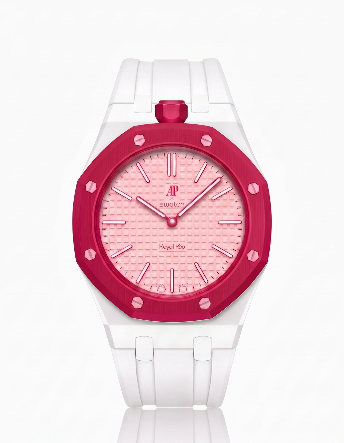 combo::white::rubber-strap-for-ap-x-swatch-royal-pop-white