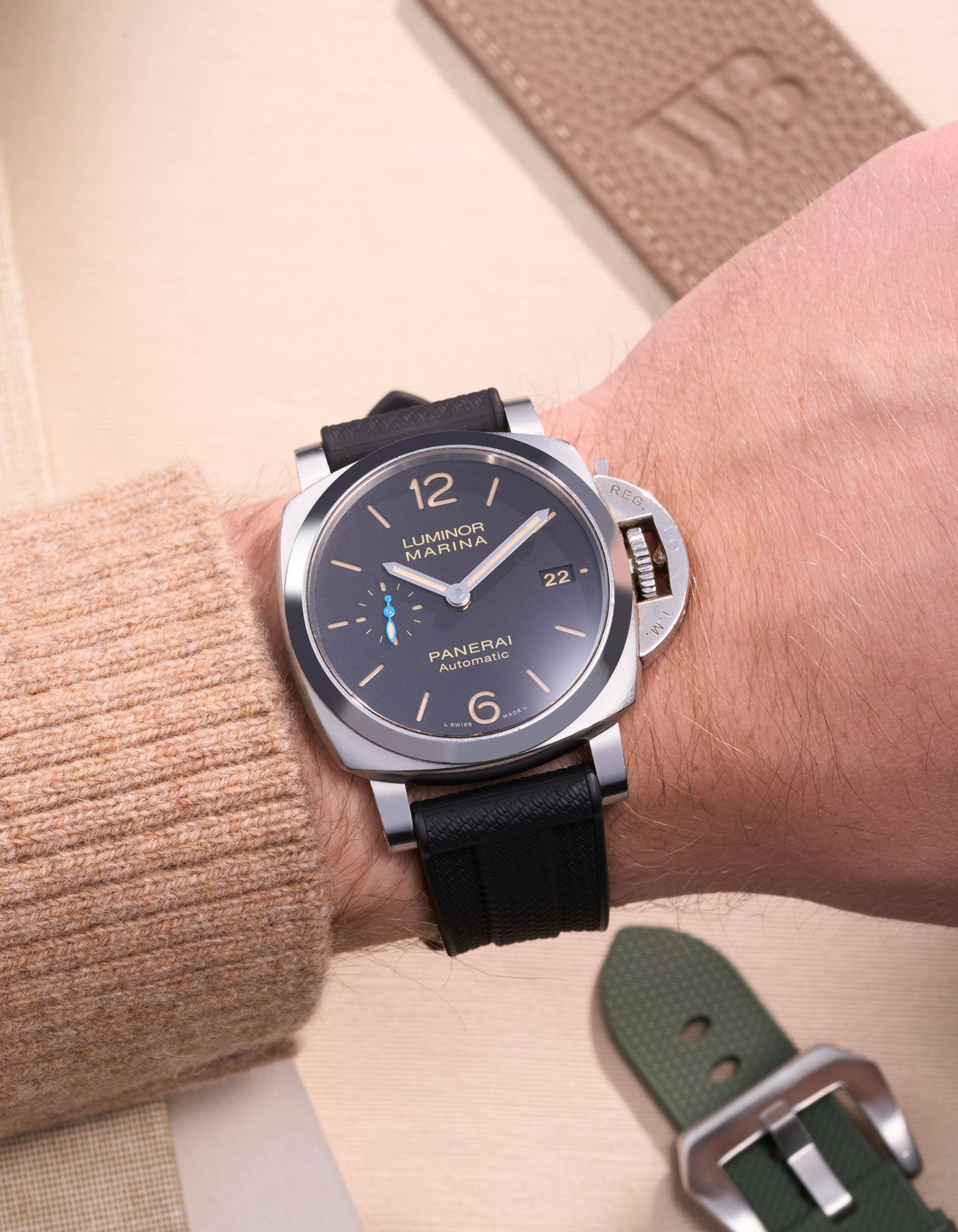 Panerai luminor marina strap sale