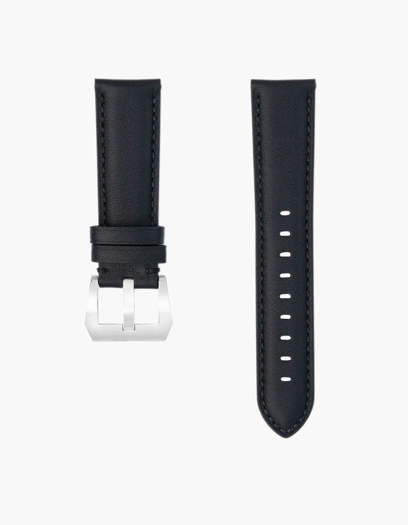 【22mm】PANERAI ラバーベルト ブラック Leather Straps for Panerai 22mm-24mm | Wristbuddys.com