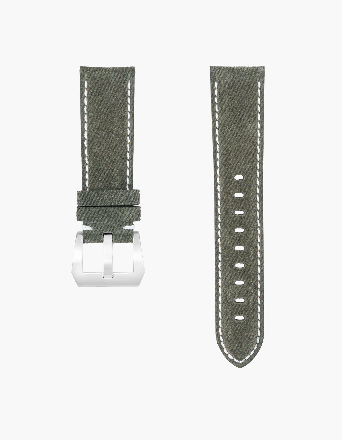 Military Green Denim Strap for Panerai 22mm-24mm product image