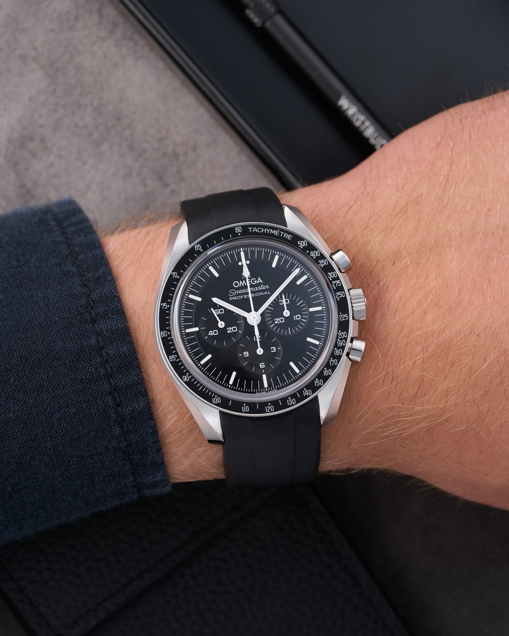 Omega Speedmaster Rubber Strap | Wristbuddys.com