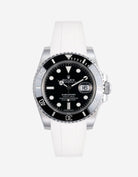 Wristbuddys Wristbuddy Klockarmband klockband rubberstrap rubber strap black svart black buckle clasp integrated premium rubber Rolex Submariner 16610, Rolex Submariner 116610, Rolex Submariner 14060, Rolex Submariner 114060 uhrenband rubber straps integrated replacement strap oysterflex KAUTSCHUKARMBAND uhrenband bracelet Urrem bracelet de montre cinturino per orologio cinturino dell'orologio horlogeband correa de reloj Uhrenarmband Uhrarmband rolex submariner 