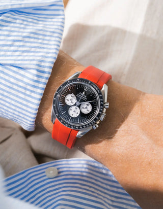 FKM Rubber Strap for Omega Speedmaster