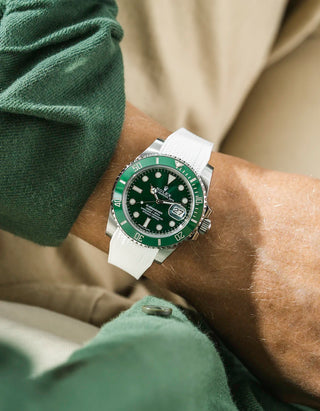 FKM Rubber Strap Integrated for Original Clasp – Submariner 116610LN/114060LN