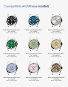 Rubber straps for Rolex Oyster Perpetual 41 - 134300 compatible with these models