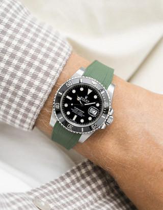FKM Rubber Strap Integrated for Original Clasp – Submariner 116610LN/114060LN