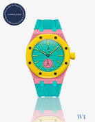 Rubber Strap For AP x Swatch Royal Pop Otg Roz image