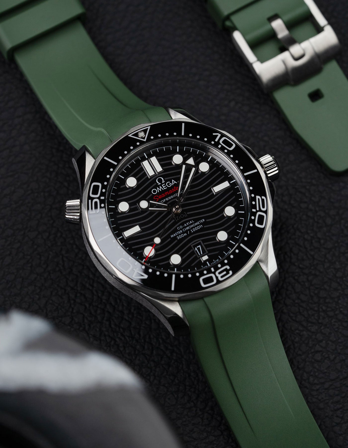 Omega seamaster 300m clearance rubber