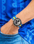 Sweden Flag Watch Strap football wrist shot