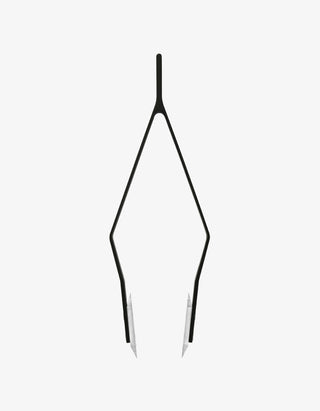 Spring Bar Tweezer for watch strap removal – precision tool in black with fine steel tips