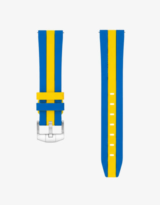 Schwedenflaggen-Uhrenarmband
