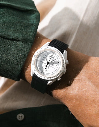 Rubber Strap for Omega X Swatch MoonSwatch Mission to The Moonphase