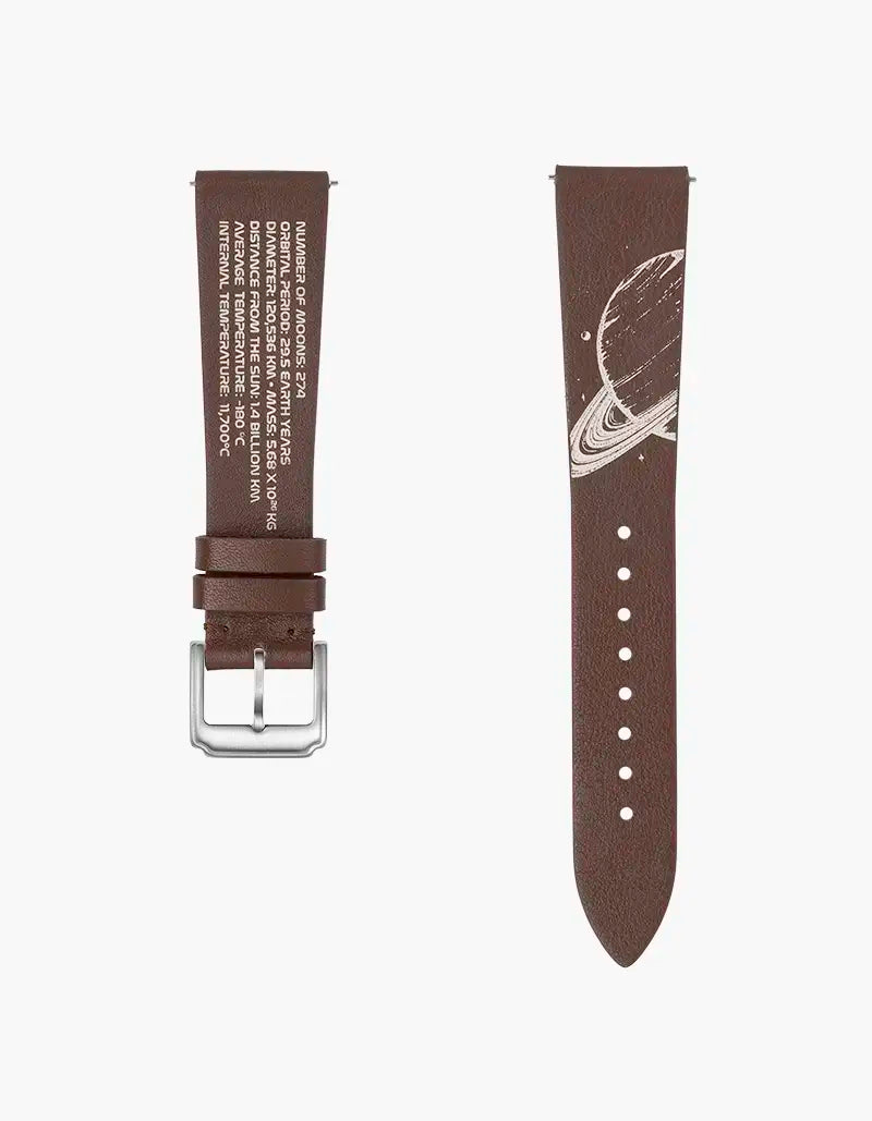 Calfskin Strap for MoonSwatch Mission to Saturn – Wristbuddys x REM