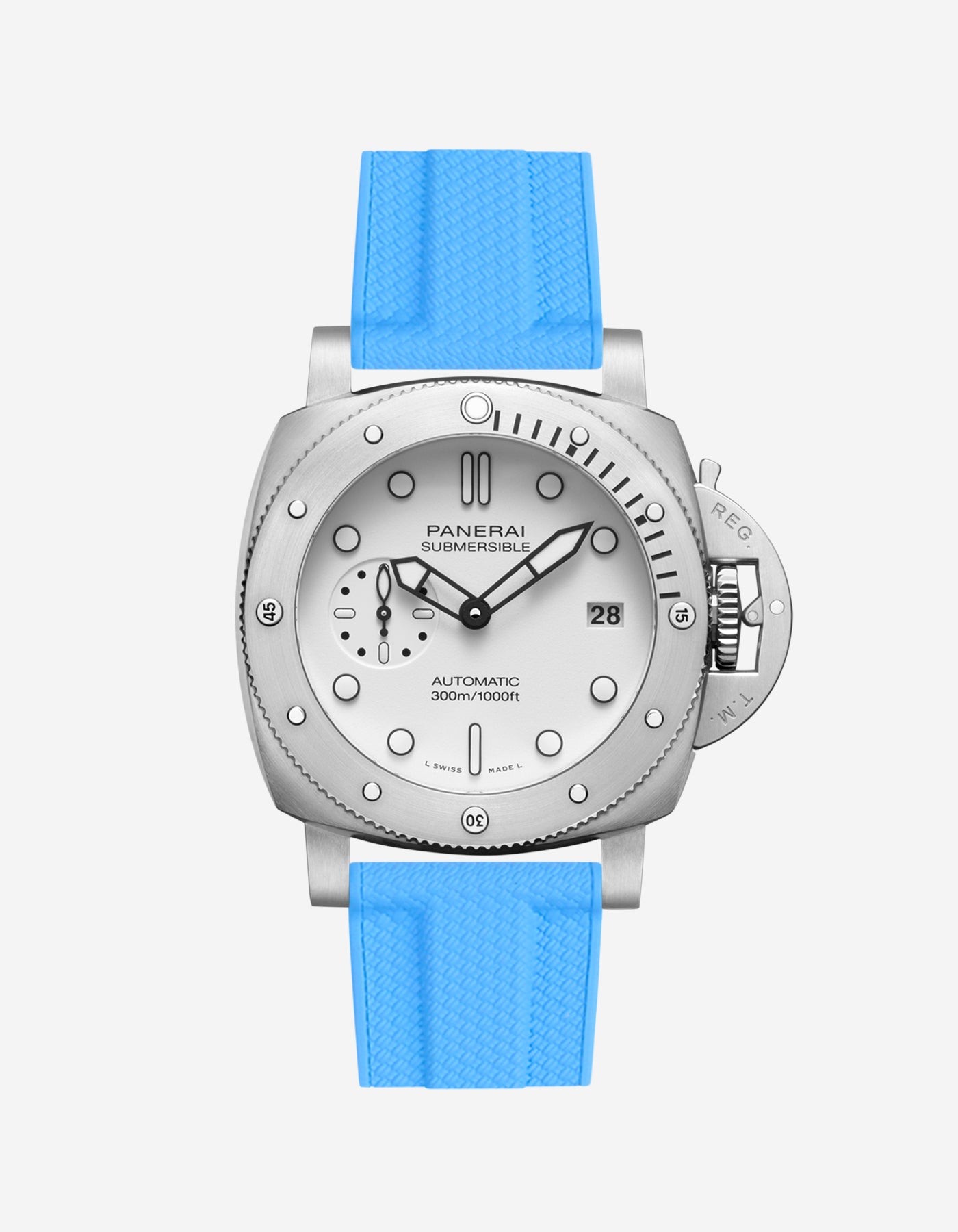 Panerai rubber strap Panerai Luminor PAM strap Submersible PAM rubber strap Radiomir rubber strap silicone strap PAM00441 PAM01223 replacement strap Luminor Marina strap 42mm 44mm PAM01122 Cinturino Panerai in gomma
