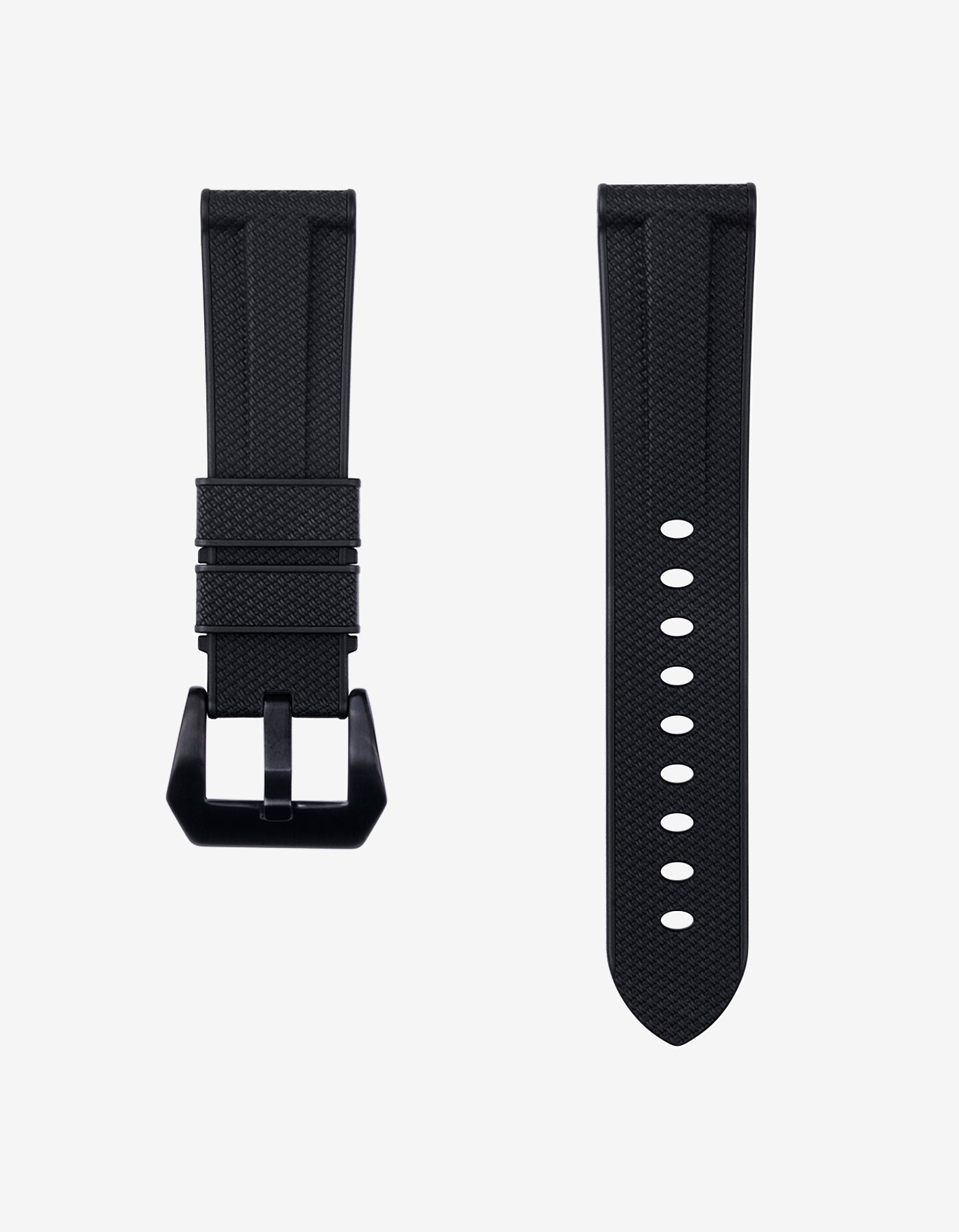 22mm rubber watch strap best sale