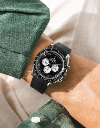 FKM Rubber Strap for Omega Speedmaster