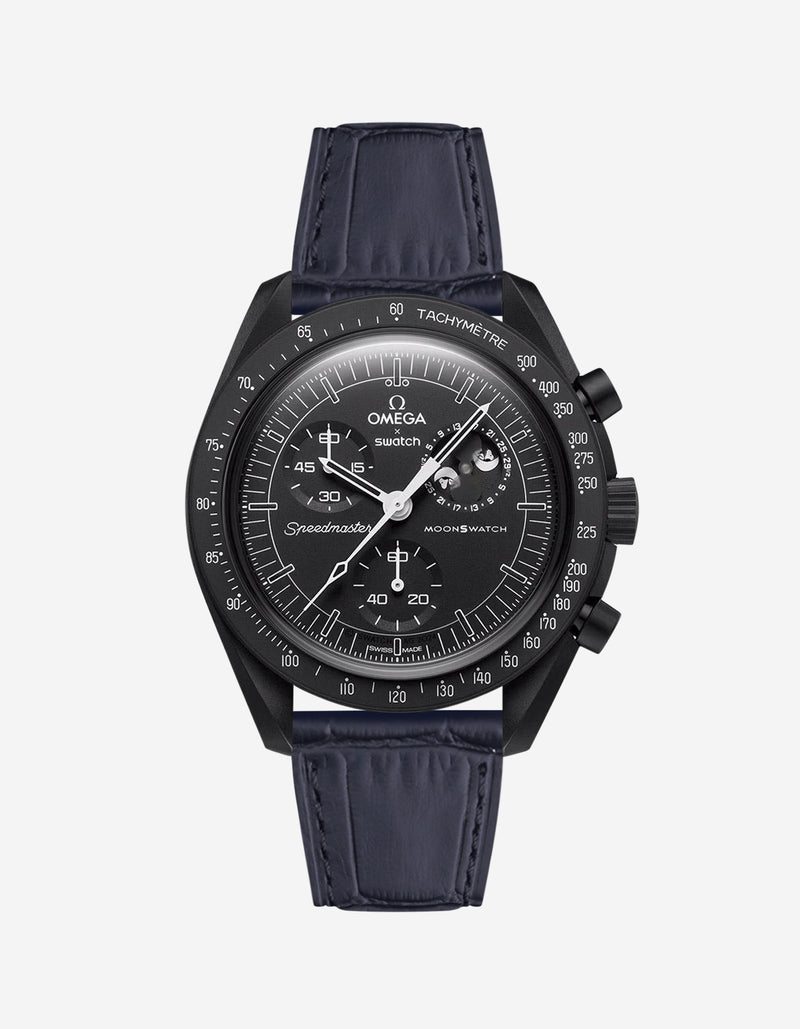 Leather Straps for Omega X Swatch MoonSwatch Mission to the 