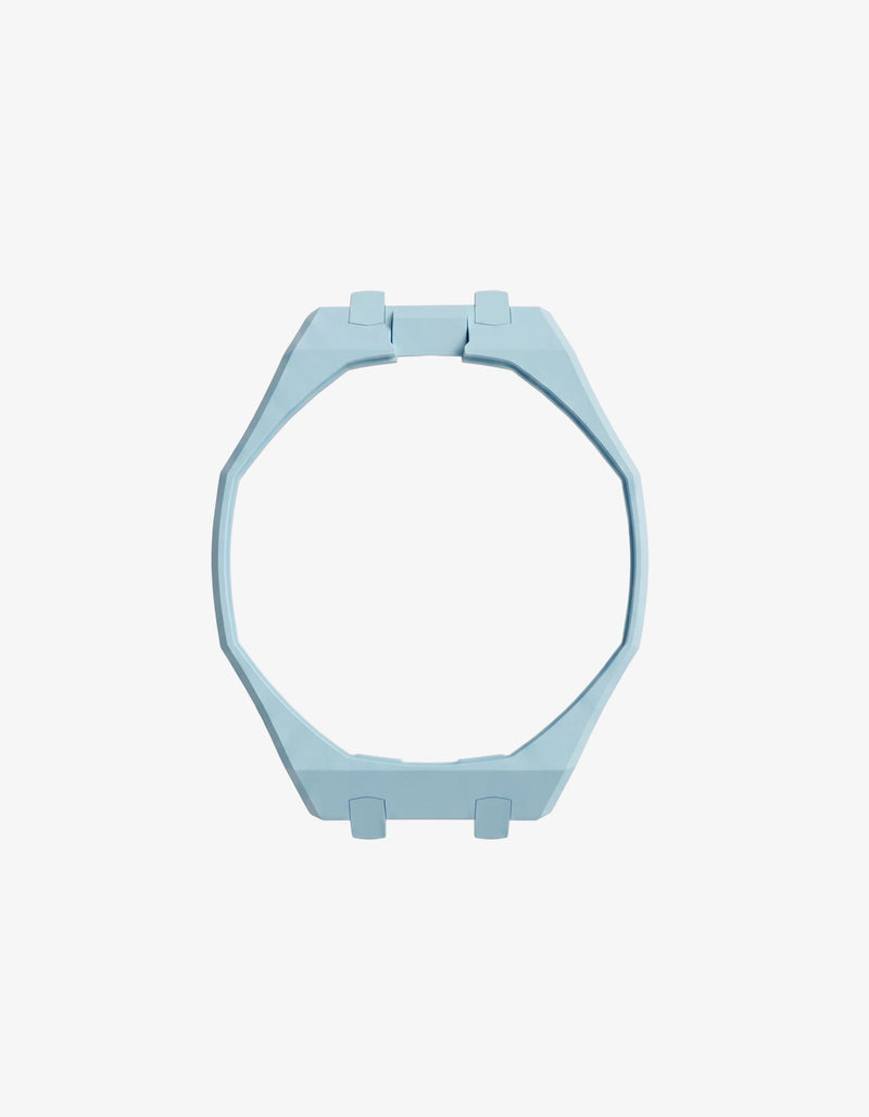 Watch Case in light blue For AP x Swatch Royal Pop - Crown At 12 image