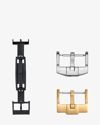 Category for buckles and clasp - two buckle and one clasp shown