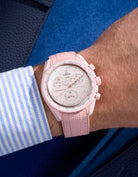 Curved Premium Rubber Strap - Pink - Wristbuddys