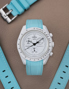 Curved Premium Rubber Strap - Turquoise - Wristbuddys