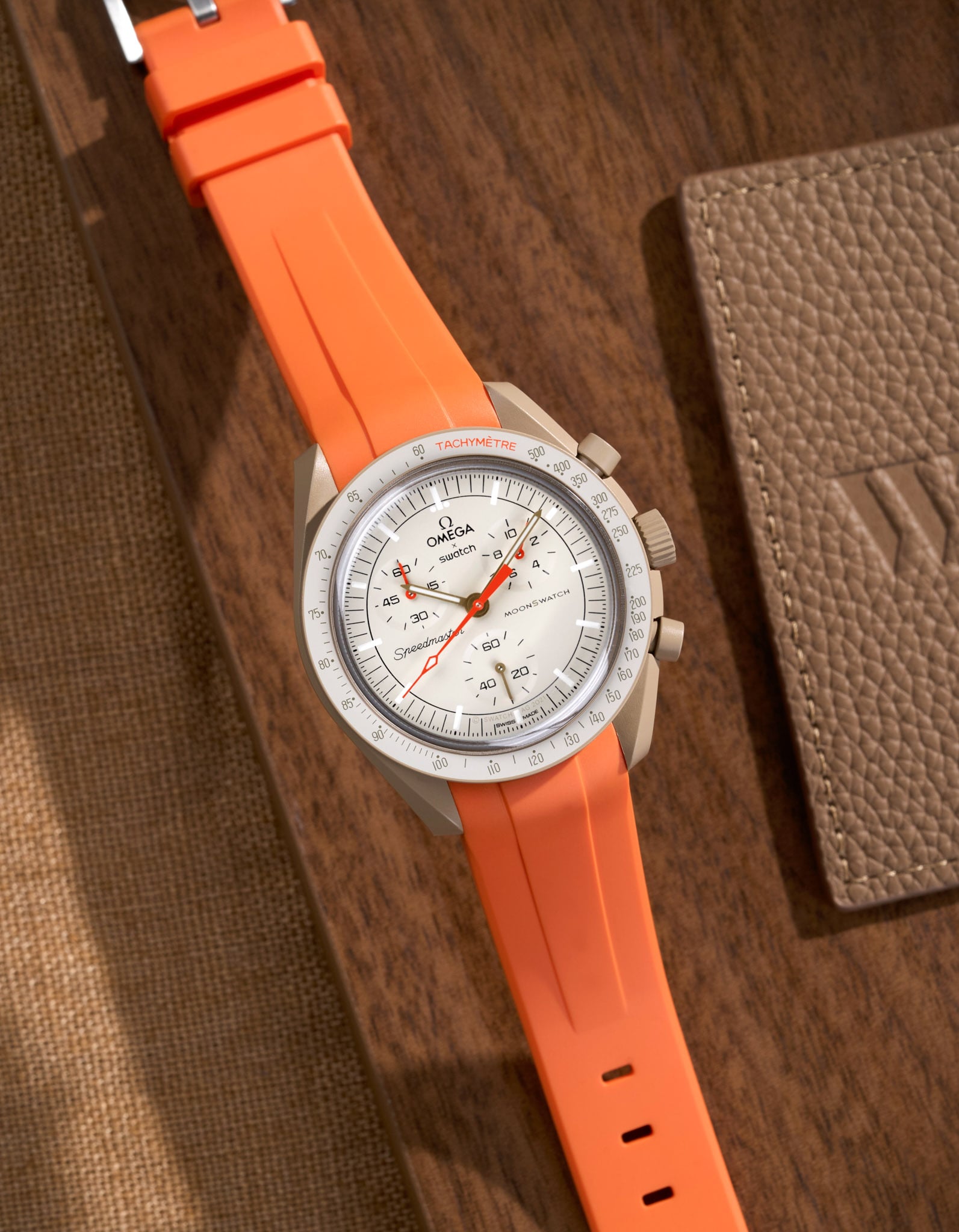 Orange strap watch hotsell