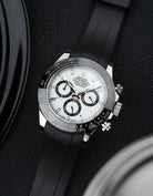 FKM Rubber Strap for Rolex Daytona - Black - Wristbuddys