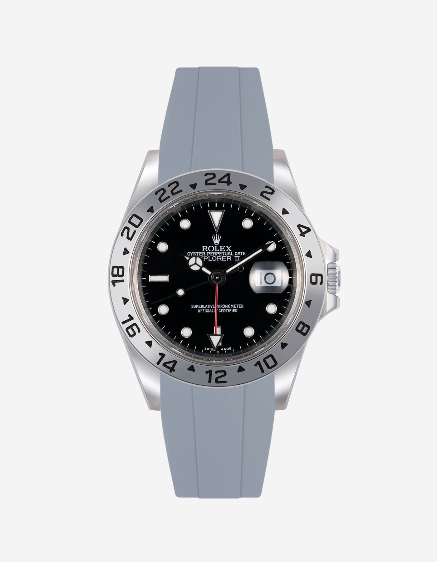 FKM Rubber Strap for Rolex Explorer II 16570 - Wristbuddys