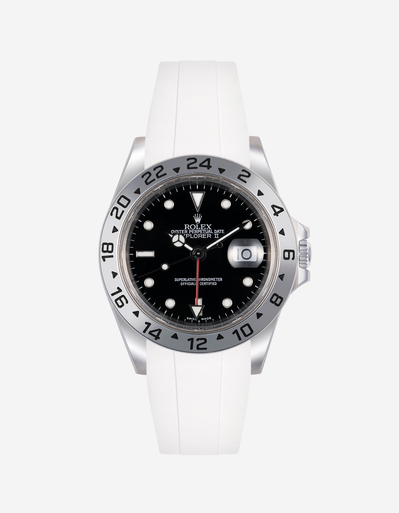 FKM Rubber Strap for Rolex Explorer II 16570 - Wristbuddys