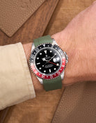 FKM Rubber Strap for Rolex GMT Master II 16710 Coke - Wristbuddys