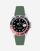 FKM Rubber Strap for Rolex GMT Master II 16710 Coke - Wristbuddys