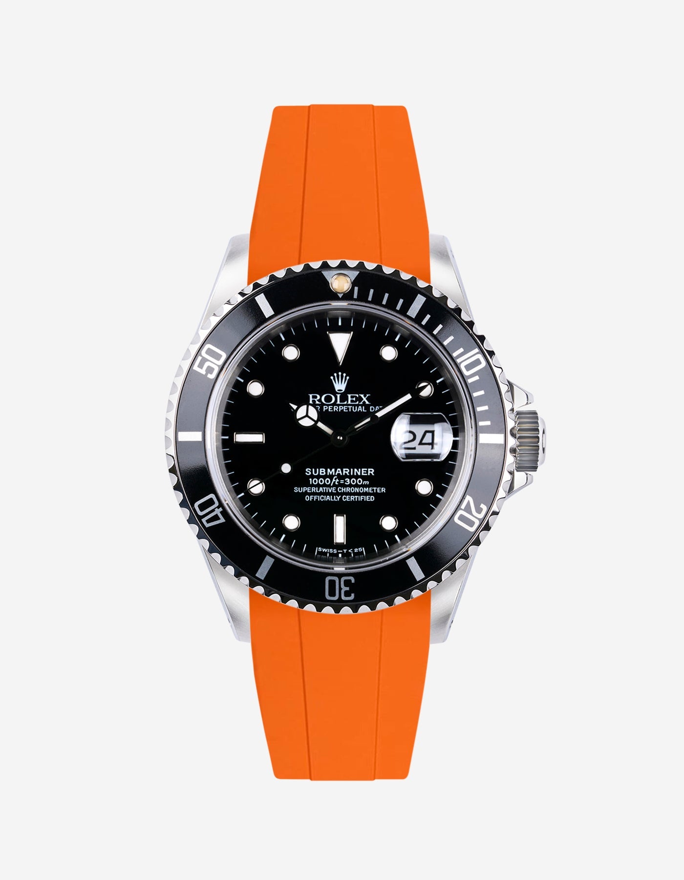 FKM Rubber Strap for Rolex Submariner 16610 - Wristbuddys