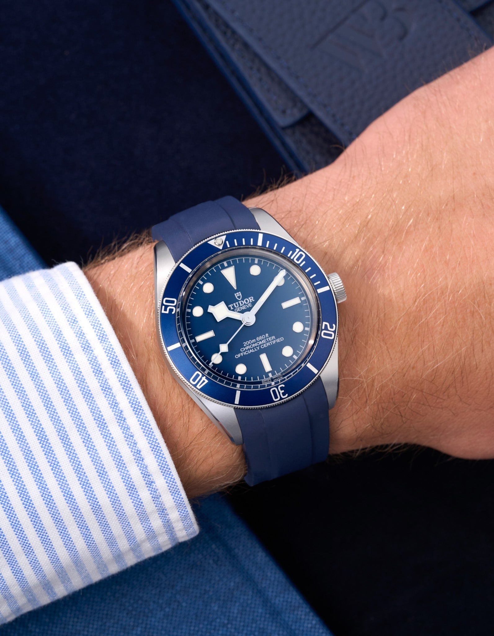 TUDOR ブラックベイ58 RUBBER B ネイビー ラバーベルト 楽天市場】ラバーB（RUBBERB）チューダー ブラックベイ58