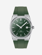 FKM Strap for Tissot PRX Powermatic 80 40mm Green - Wristbuddys