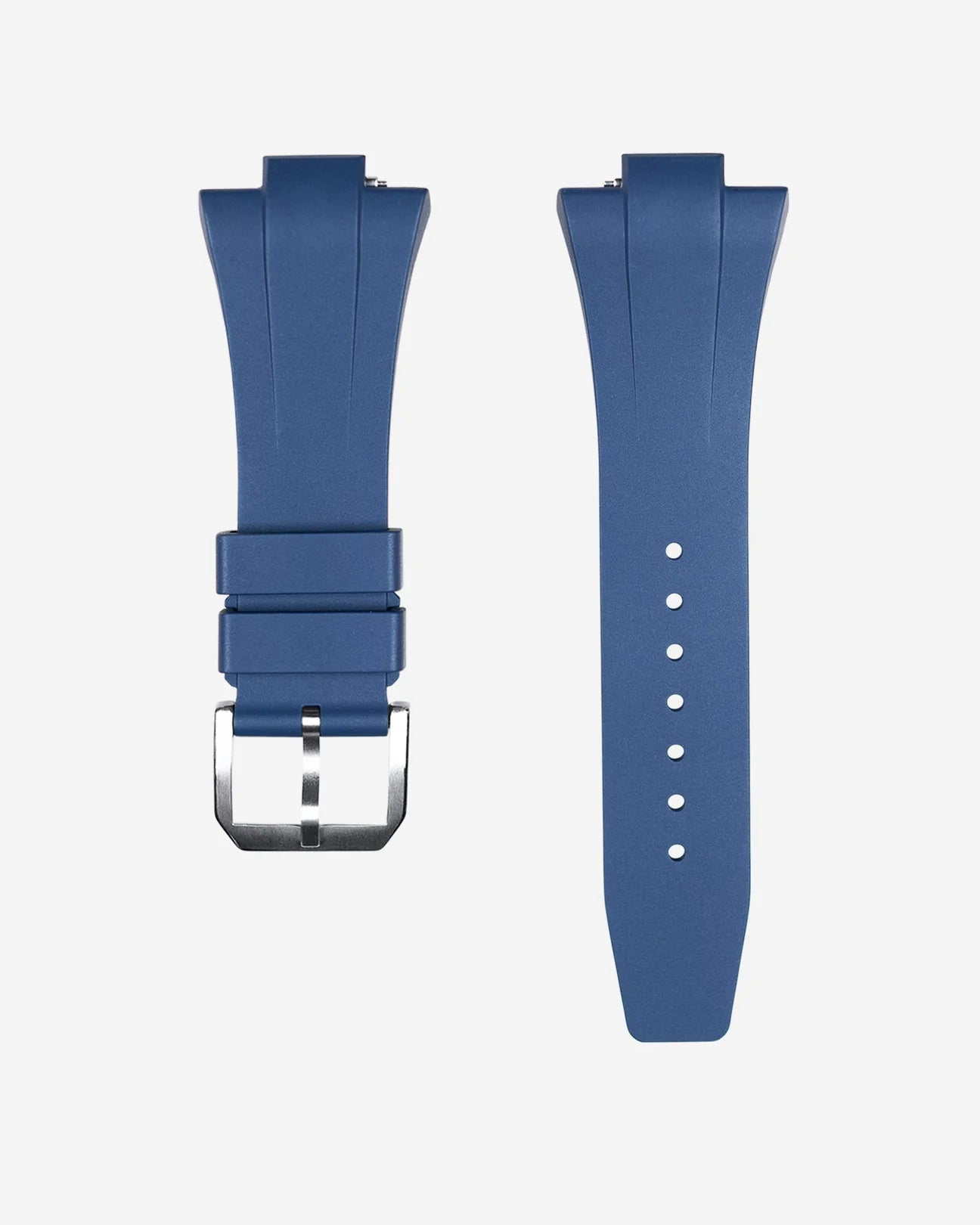 FKM Strap for Tissot PRX Powermatic 80 40mm Navy Blue - Wristbuddys