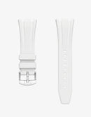Rubber Strap For AP x Swatch Royal Pop - White