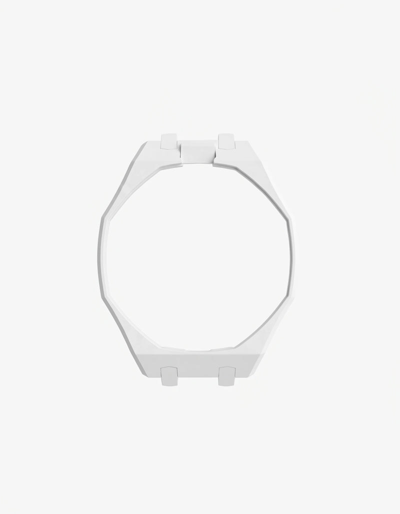 Watch Case in white For AP x Swatch Royal Pop - Crown At 12 image