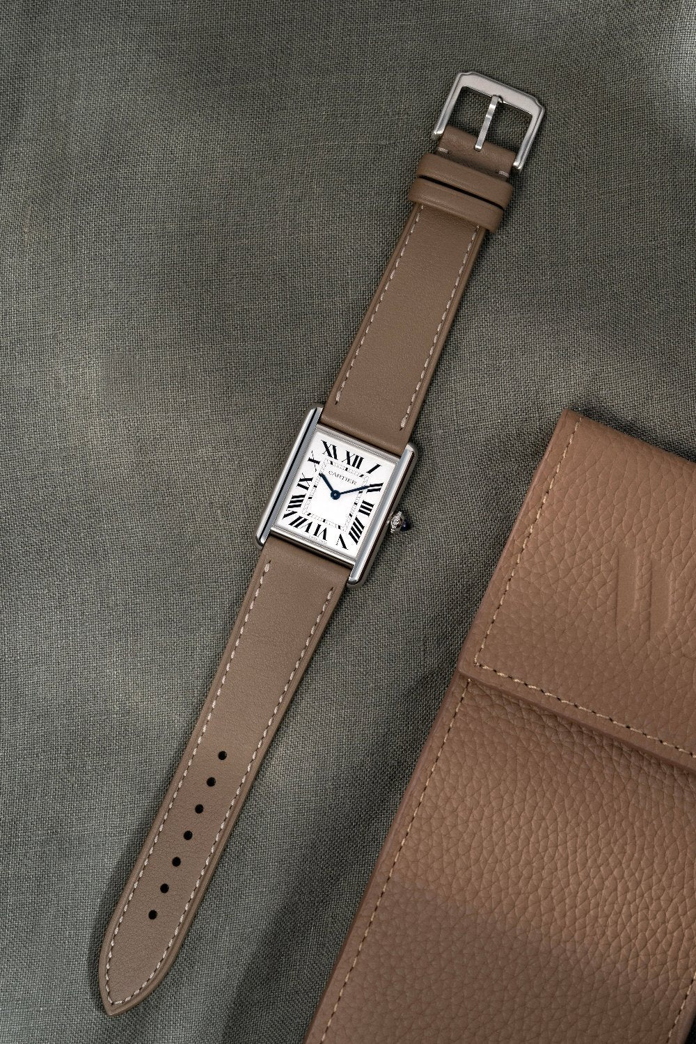 Leather Straps for Cartier Tank Must - Wristbuddys