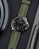 Military Green Universal FKM Rubber Strap 20mm - 24mm - Wristbuddys