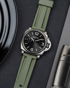 Military Green Universal FKM Rubber Strap 20mm - 24mm - Wristbuddys