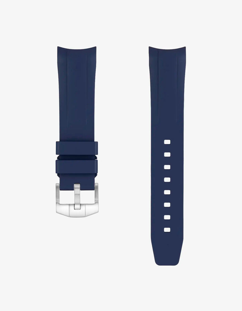 FKM Rubber Strap for Tudor BB58 - Navy Blue