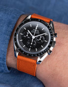 Orange Epsom Leather Strap 17mm - 21mm - Wristbuddys