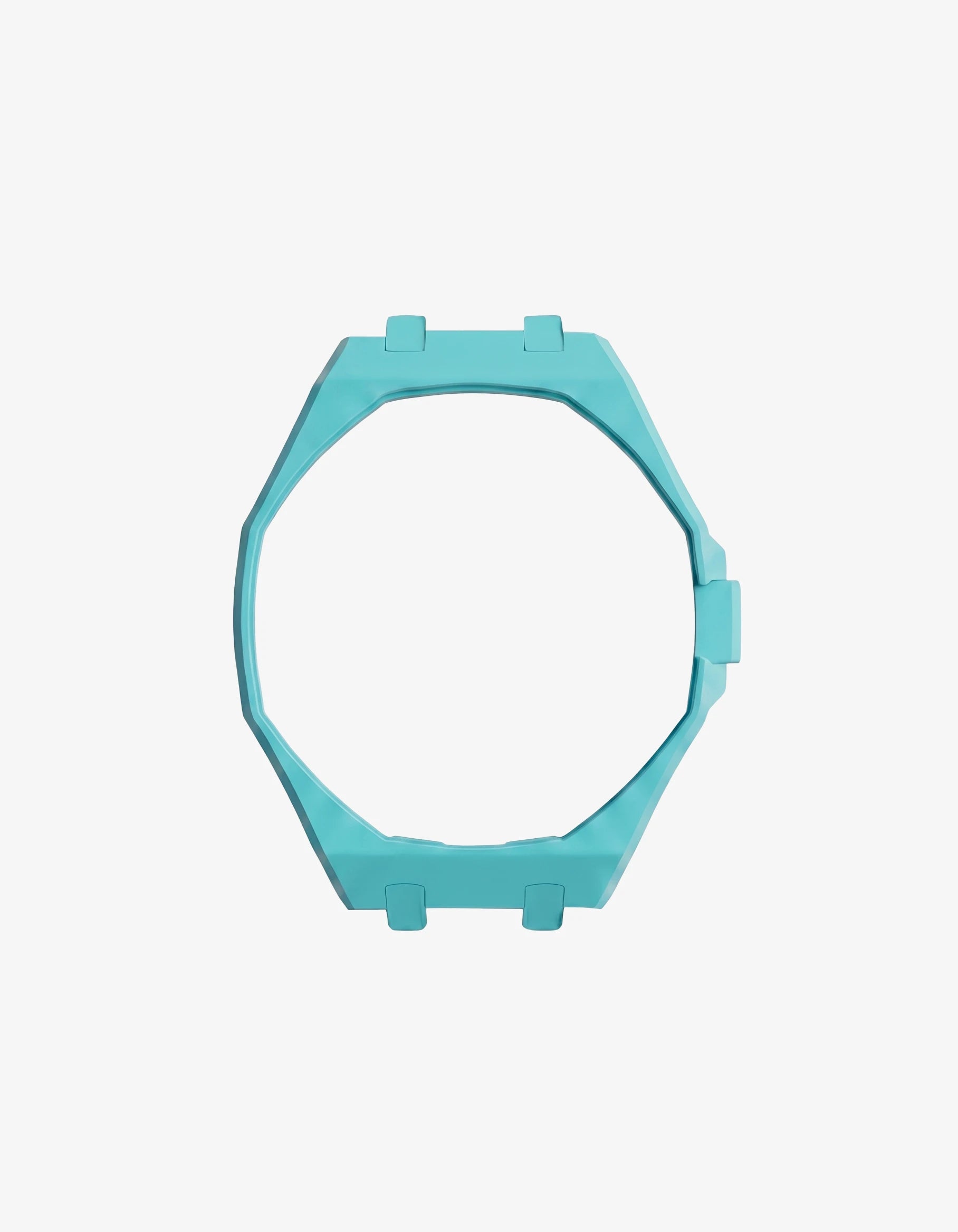 Watch Case in turquoise For AP x Swatch Royal Pop - Crown At 3 image